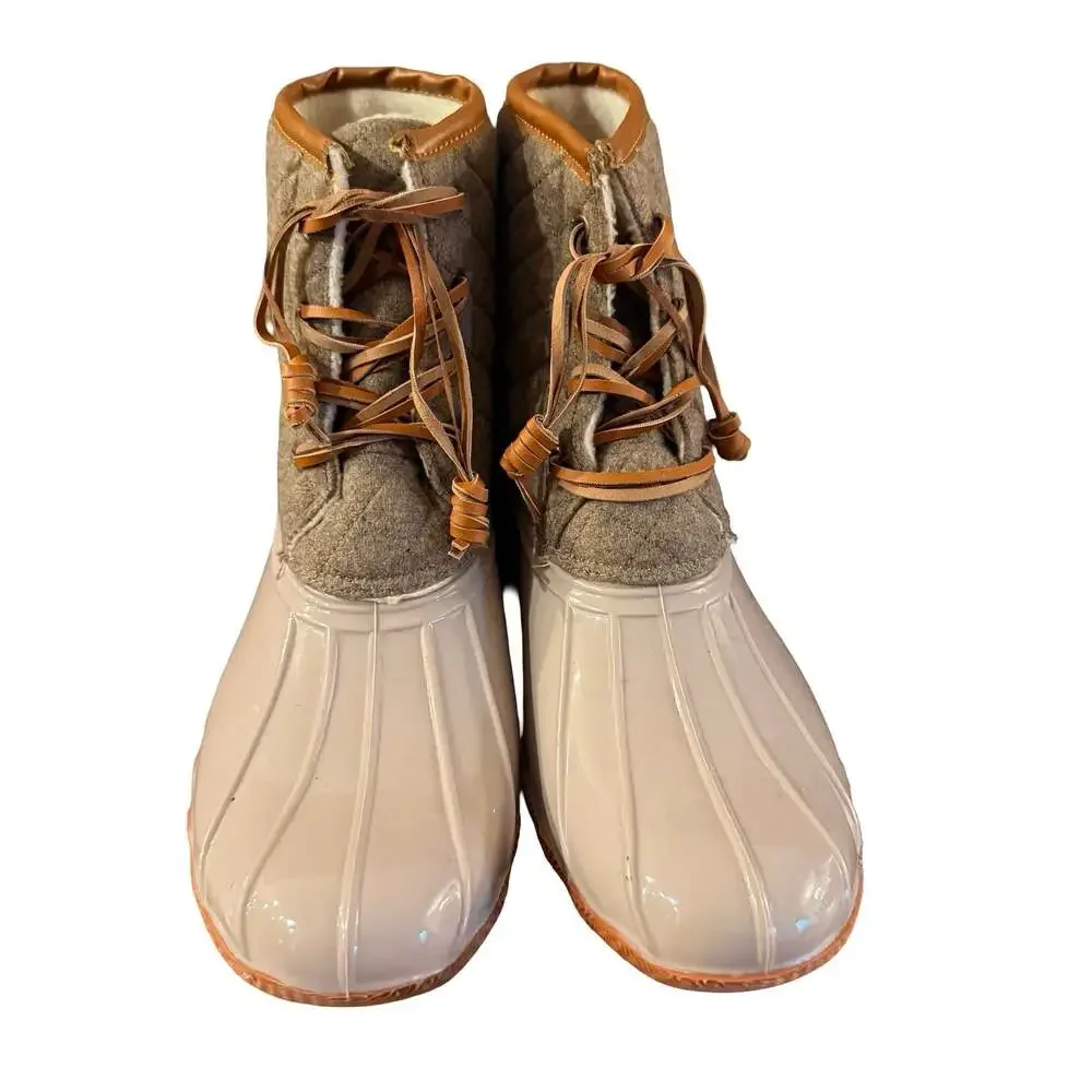 Seven7 Women's Quilted Wool Goose Duck Boots Size 11